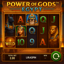 LiraSpin - Power of Gods Egypt Pokie Game