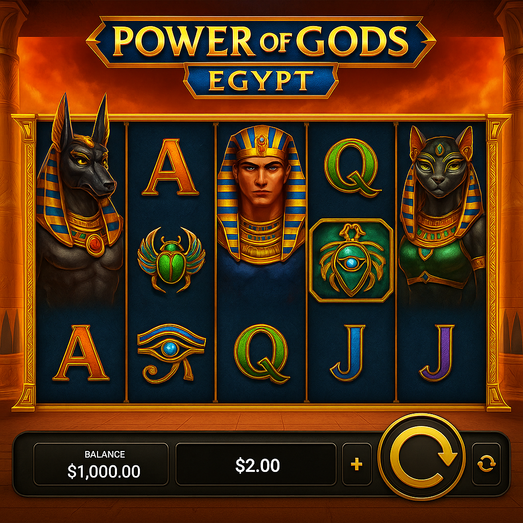 LiraSpin - Power of Gods Egypt Slot Game